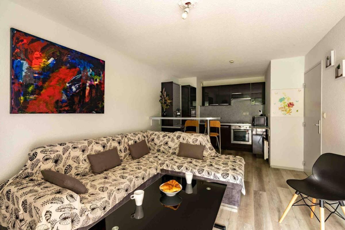 Appartment T2 A Lourdes Bagian luar foto